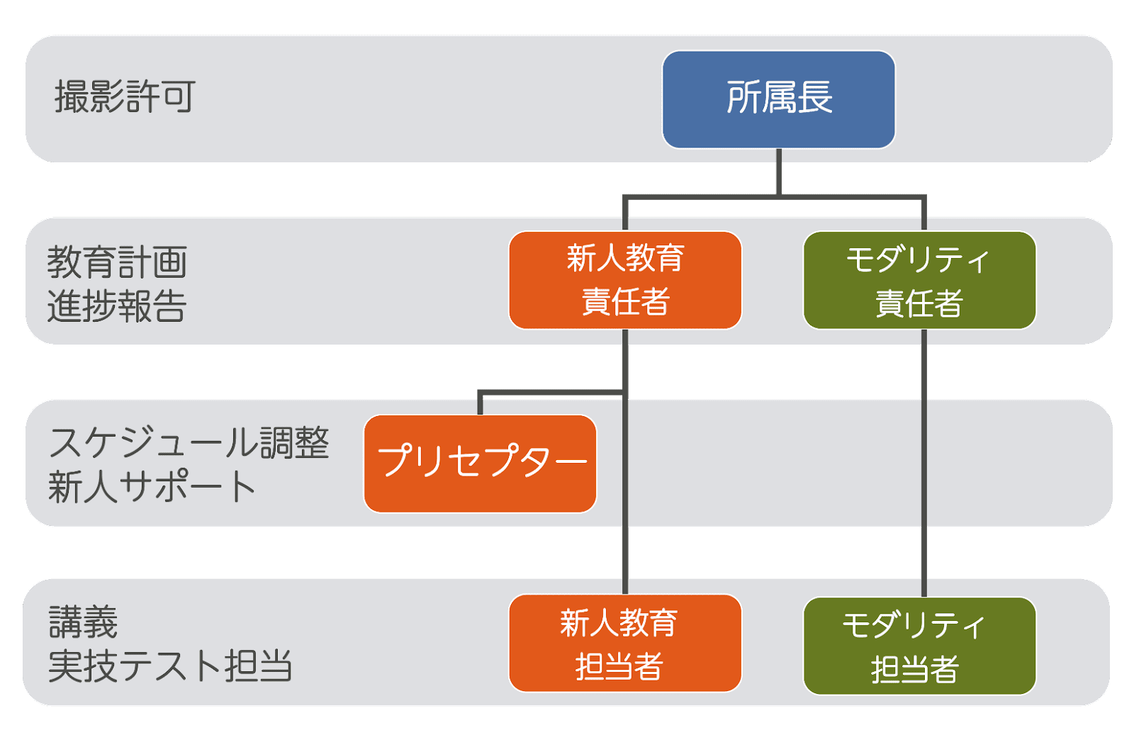 新人教育組織体制